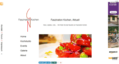 Desktop Screenshot of faszination-kochen.com