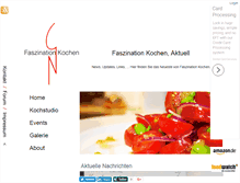 Tablet Screenshot of faszination-kochen.com
